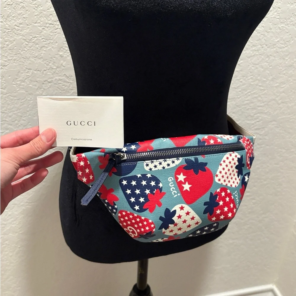 Gucci Limited Edition Strawberry Belt
Bag - Picture 1 of 15